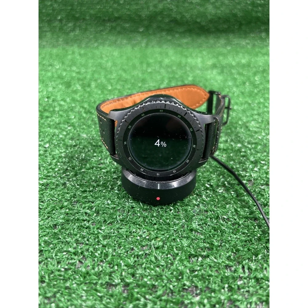Samsung Gear S3 Frontier Smartwatch Black SM-R765T Stainless Steel OG Band